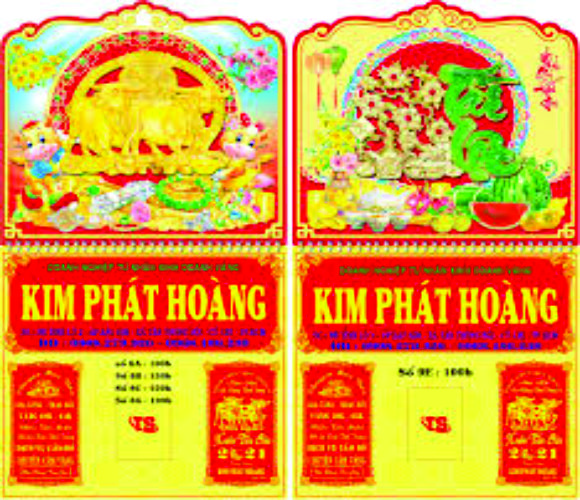 IN LỊCH TẾT